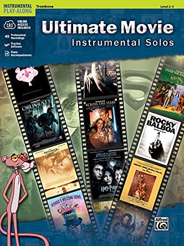 Ultimate Movie Instrumental Solos: Trombone (Pop Instrumental Solo): (incl. Online Code) (Ultimate Pop Instrumental Solos)
